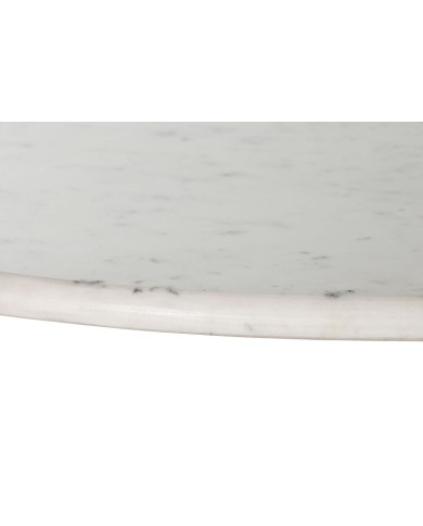 Tavolo da Pranzo Home ESPRIT Bianco Metallo Marmo 180 x 100 x 76 cm