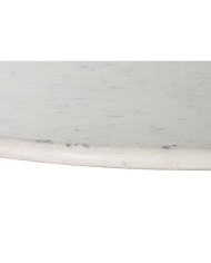 Tavolo da Pranzo Home ESPRIT Bianco Metallo Marmo 180 x 100 x 76 cm