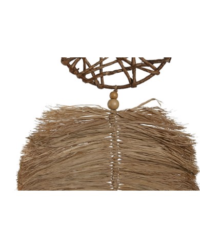 Statua Decorativa Home ESPRIT Naturale 27 x 1 x 63 cm (2 Unità)