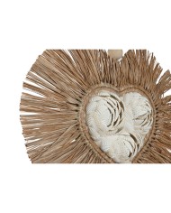 Statua Decorativa Home ESPRIT Naturale 26 x 3 x 46 cm (2 Unità)