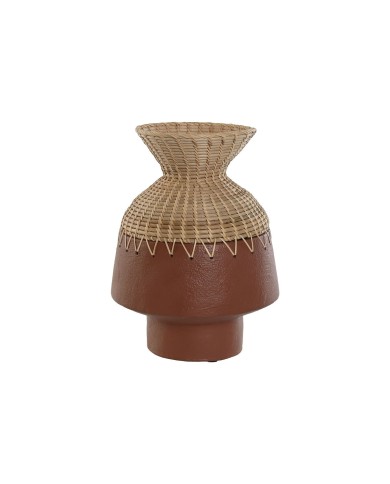 Vaso Home ESPRIT Naturale Terracotta 24 x 24 x 35 cm Vaso Home ESPRIT Naturale Terracotta 24 x 24 x 35 cm