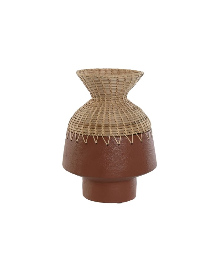 Vaso Home ESPRIT Naturale Terracotta 24 x 24 x 35 cm Vaso Home ESPRIT Naturale Terracotta 24 x 24 x 35 cm