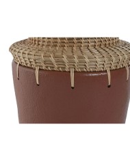 Vaso Home ESPRIT Naturale Terracotta 22 x 22 x 35 cm Vaso Home ESPRIT Naturale Terracotta 22 x 22 x 35 cm