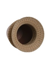 Vaso Home ESPRIT Naturale Terracotta 22 x 22 x 35 cm Vaso Home ESPRIT Naturale Terracotta 22 x 22 x 35 cm