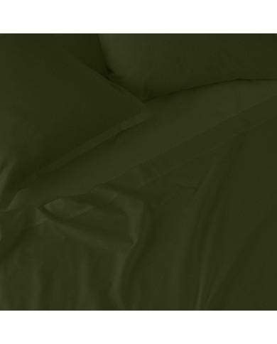 Lenzuolo con angoli HappyFriday BASIC Verde scuro 90 x 200 x 32 cm Lenzuolo con angoli HappyFriday BASIC Verde scuro 90 x 200 x 32 cm
