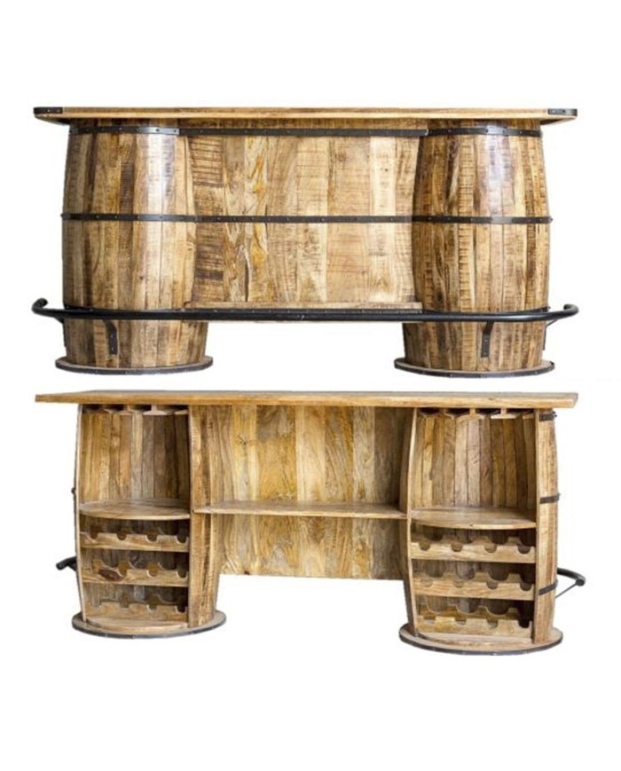 Mobile bar Home ESPRIT 180 x 60 x 100 cm