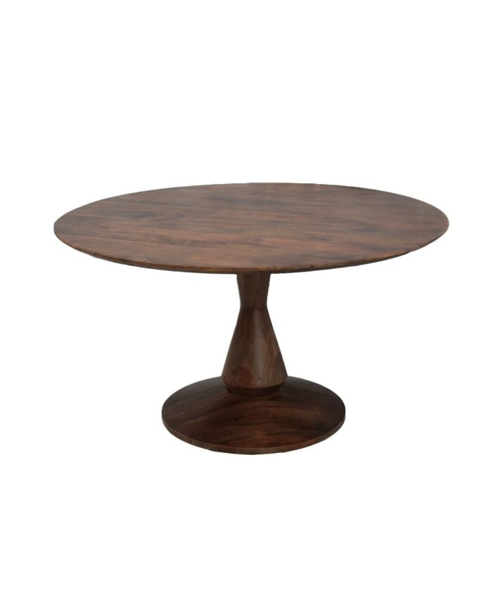 Tavolo da Pranzo Home ESPRIT Acacia 130,5 x 130,5 x 78 cm 136 x 136 x 76 cm