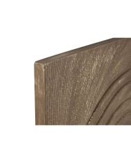 Decorazione da Parete Home ESPRIT Dorato Moderno 120 x 3,5 x 120 cm