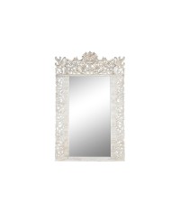 Specchio da parete Home ESPRIT Argentato 70 x 2,5 x 120 cm 75 x 9 x 125 cm