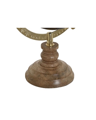 Mappamondo Home ESPRIT Azzurro Dorato Naturale Vintage 15 x 15 x 24 cm Mappamondo Home ESPRIT Azzurro Dorato Naturale Vintage 15 x 15 x 24 cm