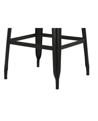 Sgabello Home ESPRIT Nero Legno Metallo 41 x 38 x 96 cm Sgabello Home ESPRIT Nero Legno Metallo 41 x 38 x 96 cm