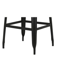 Sgabello Home ESPRIT Nero Legno Metallo 41 x 38 x 96 cm