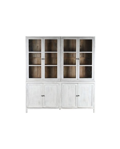 Stand Espositore Home ESPRIT Bianco Cristallo Legno di mango 200 x 45 x 230 cm Stand Espositore Home ESPRIT Bianco Cristallo Legno di mango 200 x 45 x 230 cm