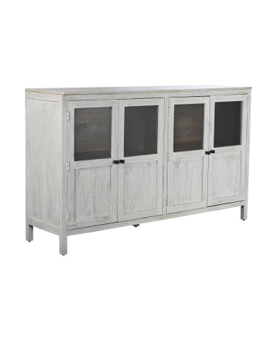 Credenza Home ESPRIT Bianco Cristallo Legno di mango 175 x 45,2 x 105 cm