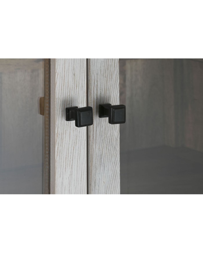 Stand Espositore Home ESPRIT Bianco Cristallo Legno di mango 200 x 45 x 230 cm