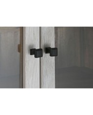 Stand Espositore Home ESPRIT Bianco Cristallo Legno di mango 200 x 45 x 230 cm