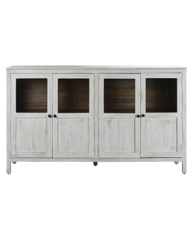 Credenza Home ESPRIT Bianco Cristallo Legno di mango 175 x 45,2 x 105 cm