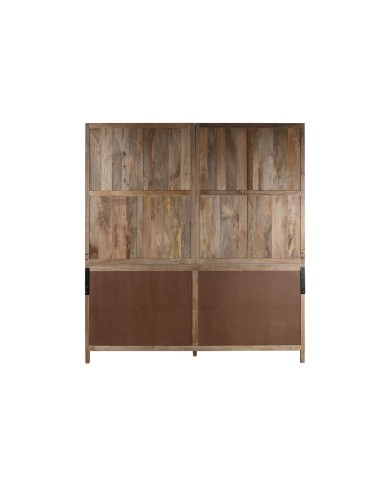 Stand Espositore Home ESPRIT Bianco Cristallo Legno di mango 200 x 45 x 230 cm