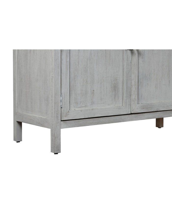 Stand Espositore Home ESPRIT Bianco Cristallo Legno di mango 200 x 45 x 230 cm