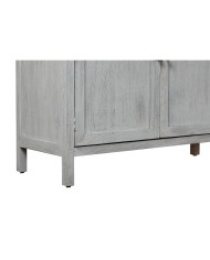 Stand Espositore Home ESPRIT Bianco Cristallo Legno di mango 200 x 45 x 230 cm