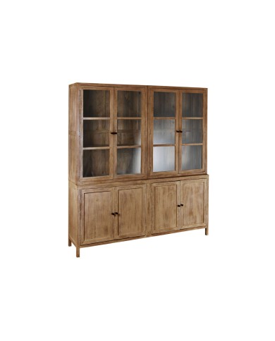 Stand Espositore Home ESPRIT Naturale Cristallo Legno di mango 200 x 45 x 230 cm Stand Espositore Home ESPRIT Naturale Cristallo Legno di mango 200 x 45 x 230 cm