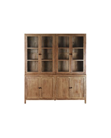 Stand Espositore Home ESPRIT Naturale Cristallo Legno di mango 200 x 45 x 230 cm Stand Espositore Home ESPRIT Naturale Cristallo Legno di mango 200 x 45 x 230 cm