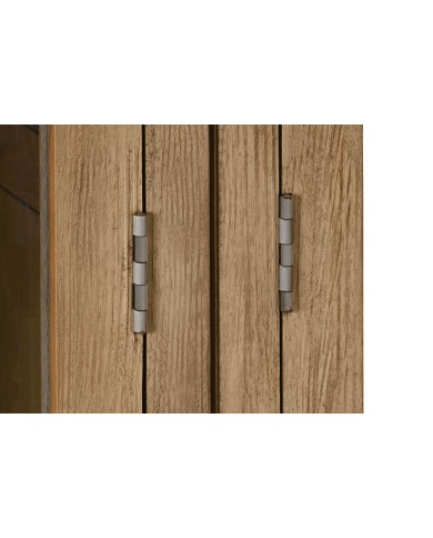 Stand Espositore Home ESPRIT Naturale Cristallo Legno di mango 200 x 45 x 230 cm