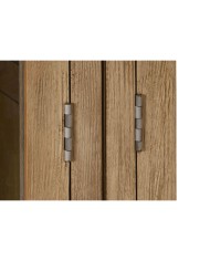 Stand Espositore Home ESPRIT Naturale Cristallo Legno di mango 200 x 45 x 230 cm