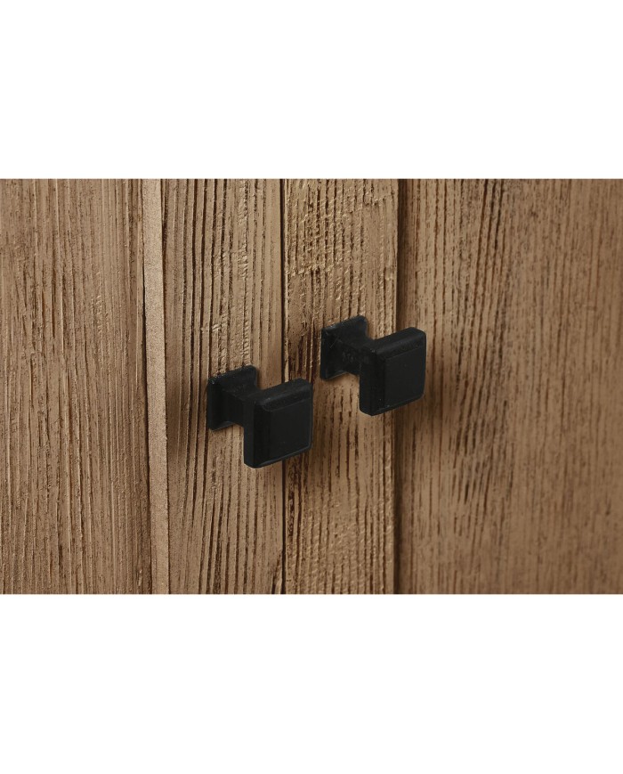 Stand Espositore Home ESPRIT Naturale Cristallo Legno di mango 200 x 45 x 230 cm