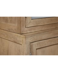 Stand Espositore Home ESPRIT Naturale Cristallo Legno di mango 200 x 45 x 230 cm