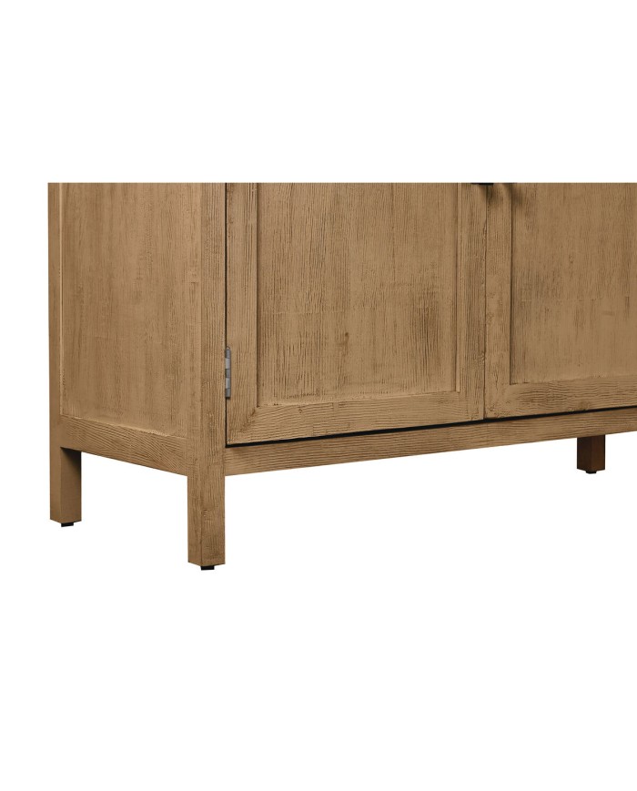 Stand Espositore Home ESPRIT Naturale Cristallo Legno di mango 200 x 45 x 230 cm