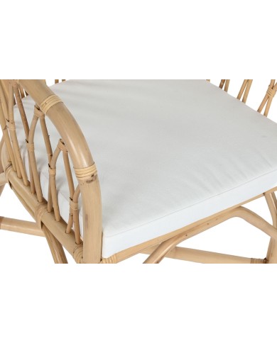 Sedia da Ufficio Home ESPRIT Naturale Sedia da Ufficio Home ESPRIT Naturale