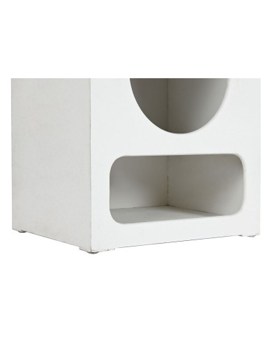 Comodino Home ESPRIT Bianco Legno MDF 40 x 30 x 48 cm