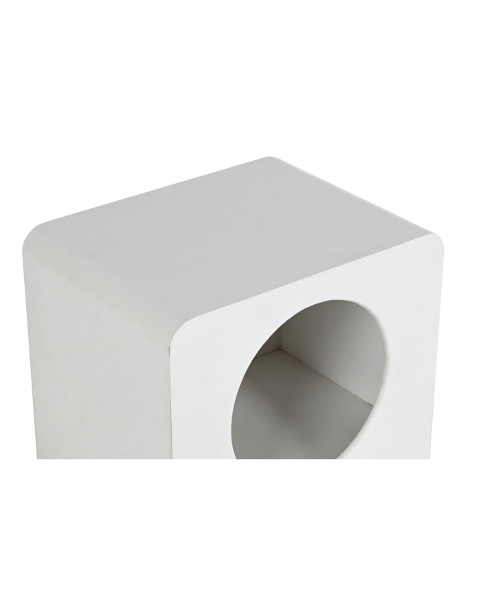 Comodino Home ESPRIT Bianco Legno MDF 40 x 30 x 48 cm Comodino Home ESPRIT Bianco Legno MDF 40 x 30 x 48 cm