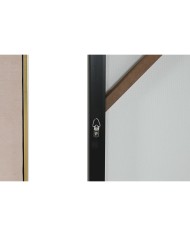 Tela Home ESPRIT Azzurro Rosa polistirene Tela Moderno 82 x 3,5 x 122 cm (2 Unità)