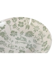 Set di Stoviglie Home ESPRIT Bianco Verde Porcellana Floreale 27 x 27 x 2 cm 18 Pezzi Set di Stoviglie Home ESPRIT Bianco Verde Porcellana Floreale 27 x 27 x 2 cm 18 Pezzi