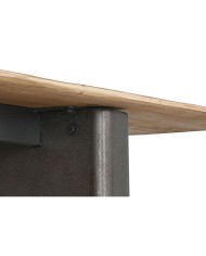 Tavolo da Pranzo Home ESPRIT Naturale Marrone scuro Abete 200 x 90 x 75 cm