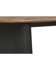 Tavolino da Caffè Home ESPRIT Nero Naturale 120 x 60 x 32 cm