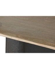 Tavolo da Pranzo Home ESPRIT Naturale Marrone scuro Abete 200 x 90 x 75 cm