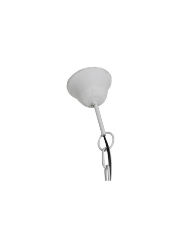 Lampadario Home ESPRIT Bianco Metallo 50 W 50 x 50 x 53 cm