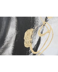 Tela Home ESPRIT Bianco Nero polistirene Tela Astratto Moderno 104 x 4 x 103,5 cm (2 Unità) Tela Home ESPRIT Bianco Nero polistirene Tela Astratto Moderno 104 x 4 x 103,5 cm (2 Unità)