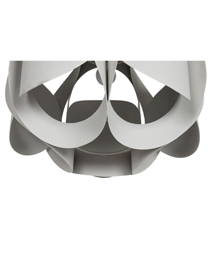 Lampadario Home ESPRIT Bianco Metallo 50 W 42 x 42 x 36 cm