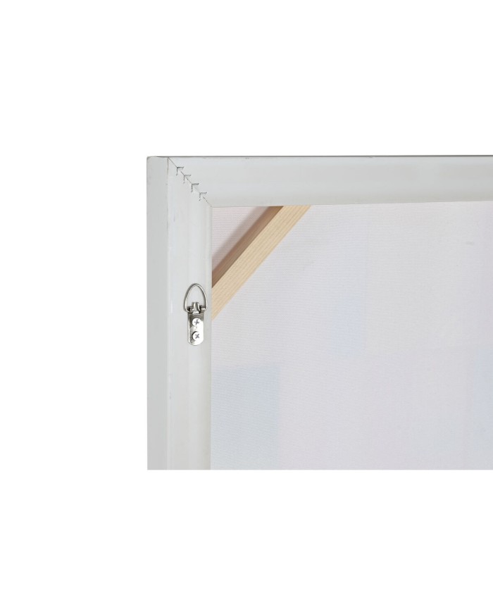 Quadro Home ESPRIT Giallo Azzurro Bianco Rosa polistirene Tela Moderno 94 x 4 x 123,5 cm (2 Unità) Quadro Home ESPRIT Giallo Azzurro Bianco Rosa polistirene Tela Moderno 94 x 4 x 123,5 cm (2 Unità)