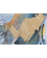 Tela Home ESPRIT Azzurro Rosa polistirene Tela Astratto Moderno 94 x 4 x 123,5 cm (2 Unità)