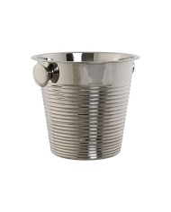 Refrigeratore per champagne Home ESPRIT Dorato Argentato Acciaio inossidabile 40 x 40 x 23 cm