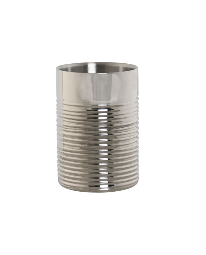 Raffredda Bottiglie Home ESPRIT Dorato Argentato Acciaio inossidabile 12 x 12 x 18 cm Raffredda Bottiglie Home ESPRIT Dorato Argentato Acciaio inossidabile 12 x 12 x 18 cm