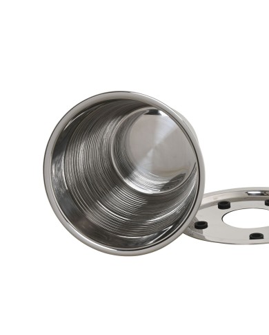 Set da Cocktail Home ESPRIT Dorato Argentato Acciaio inossidabile 22 x 22 x 21 cm