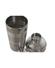 Set da Cocktail Home ESPRIT Argentato Acciaio inossidabile 500 ml 8 x 8 x 21 cm Set da Cocktail Home ESPRIT Argentato Acciaio inossidabile 500 ml 8 x 8 x 21 cm