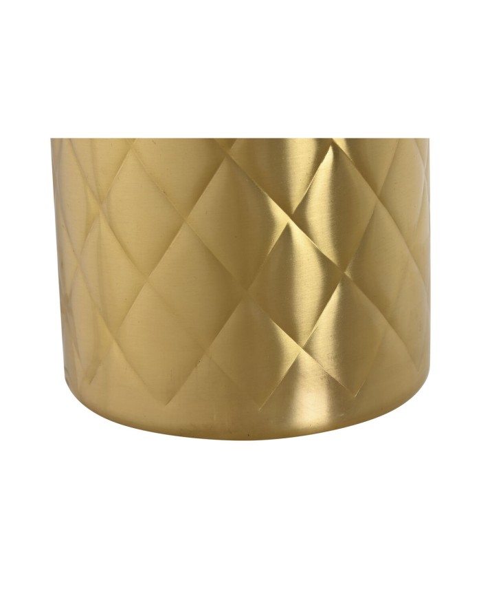 Raffredda Bottiglie Home ESPRIT Dorato Acciaio inossidabile 12 x 12 x 18 cm