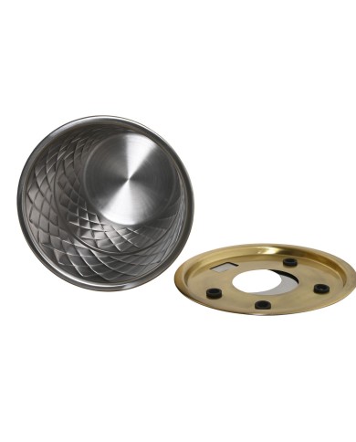 Set da Cocktail Home ESPRIT Dorato Acciaio inossidabile 22 x 22 x 21 cm